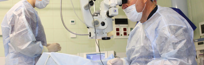 Имплантация искусственного хрусталика глаза