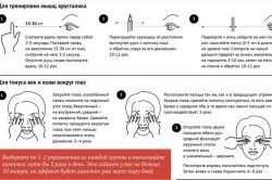 Упражнения для глаз (часть 2)